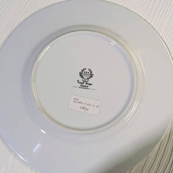 Vintage Royal Limoges Oryx Assiette Fine China Dinner Plate - Picture 7 of 7